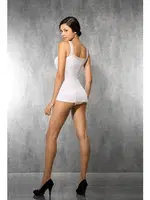 Doreanse Mikromodal Likralı Dantelli Atlet 9350 Beyaz görsel 6