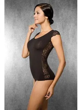 Doreanse Doreanse Modal Dantel Biyeli Sıfır Kol T.Gümüş 9323