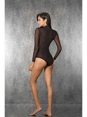 Doreanse Doreanse Seksi Tül Bayan Çıtçıtlı Body 12433 - Alternatif Görünüm