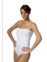 Doreanse Straplez Atlet 9207 Beyaz detay görünüm