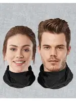 Doreanse Unisex Yetişkin Tüp Atkı 870 Siyah