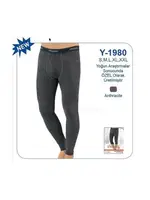 Elegant Erkek Termal Uzun Don Öztaş Y1980 Antrasit detay görünüm