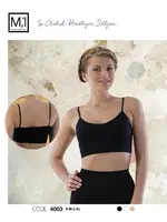 Emay Dikişsiz İp Askılı Büstiyer 4003 Siyah görsel 6