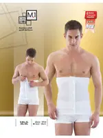 Emay Erkek Bel Korse E1004 Beyaz görsel 6