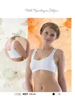 Emay Pedli Toparlayıcı Dikişsiz Sütyen 4021 Beyaz görsel 13