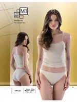 Emay Seamless Slip Külot Korse 3001 Beyaz görsel 23