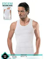 1 Beden Incelten Sihirli Korseli Erkek Atlet Erdem 650 Beyaz görsel 4