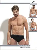 Pamuk Elastan Erkek Slip Erdem 1340 - 3 Adet görsel 5