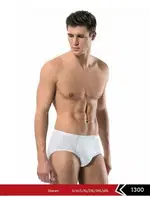 Erdem Penye Korn Erkek Slip - 3 lü Paket 1300 Beyaz detay görünüm