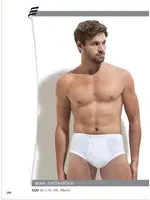 Erdem Ribana Bantlı Erkek Slip 1320 Beyaz farklı açı