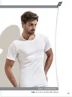 Erdem Ribana Bisiklet Erkek Fanila 1180 - 3 Adet Beyaz farklı açı