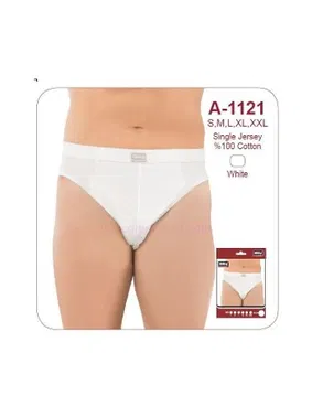 Öztaş Erkek Beyaz Tanga Öztaş A1121 - Alternatif Görünüm