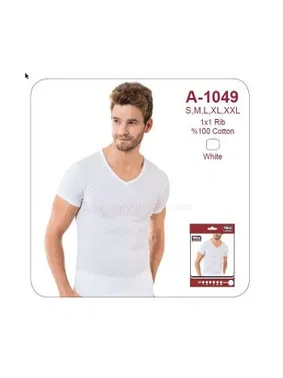 Öztaş Erkek Biyeli Ribana V Yaka Öztaş A1049 - Alternatif Görünüm