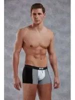 Erkek Boxer Imprime Doreanse 1855 Siyah farklı açı