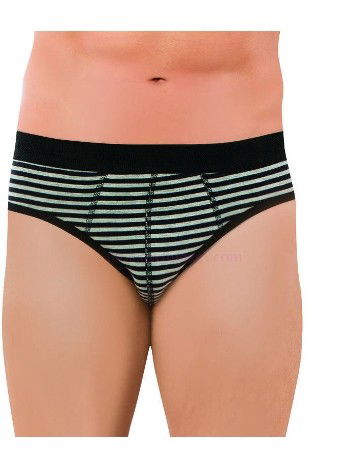 Erkek Çizgili Lyc Slip 3 Lü Paket Öztaş F1744