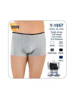 Erkek Elegant Lyc Boxer Öztaş Y1957 Gri detay görünüm