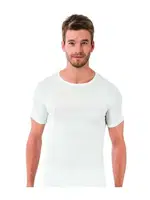 Erkek Elegant O Yaka Öztaş Y1902 Beyaz