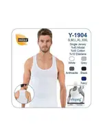 Erkek Elegant Sporcu Atlet Öztaş Y1904 Beyaz farklı açı