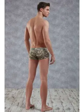 Doreanse Erkek Kamuflaj Baskılı Trunk Boxer Doreanse 1745 - Alternatif Görünüm