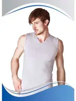 Erkek Lycra Sıfır Kol Atlet Dono 1235