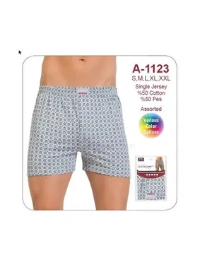 Öztaş Erkek Melanj Penye Boxer Öztaş A1123 - Alternatif Görünüm