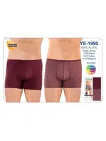 Erkek Modal Boxer Katlama Lastik İkili Paket Öztaş YE1990 Renkli farklı açı