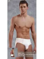 Erkek Modal Pamuk Külot Doreanse 1211 Beyaz farklı açı