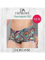 Erkek Pamuk Modal Boxer Patchwork Baskılı Doreanse 1707 Görsel farklı açı