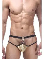 La Blinque Erkek Parlak String Çamaşır 15231 Gold