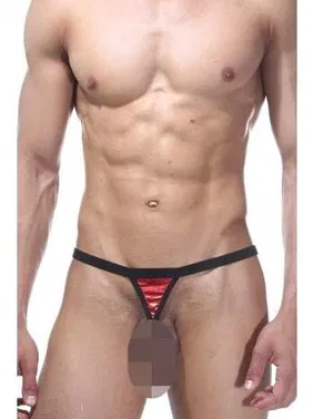 La Blinque La Blinque Erkek Parlak String Çamaşır 15237