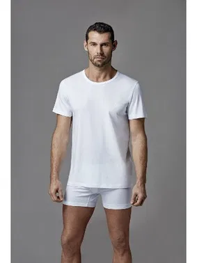 Dagi Erkek Penye O Yaka Kısa Kol 2 Li T-Shirt Dagi D1160