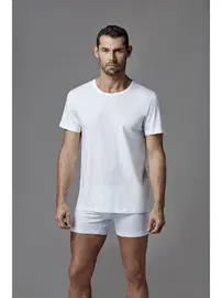 Dagi Erkek Penye O Yaka Kısa Kol 2 Li T-Shirt Dagi D1160