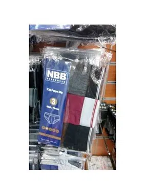 NBB Erkek Penye Slip 3 Lü Paket NBB 730 - Alternatif Görünüm