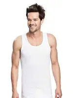 Erkek Ribana Klasik Atlet NBB 712 Beyaz