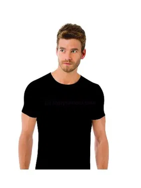 Öztaş Erkek Siyah Sıfır Yaka Tekli Öztaş A1067