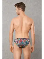 Erkek Slip Külot Patchwork Baskılı Men Briefs Doreanse 1217 Görsel detay görünüm