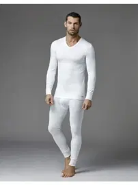 Dagi Erkek Termal V Yaka Uzun Kol T-Shirt Dagi D6035