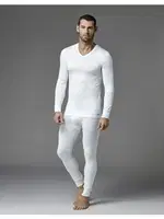 Erkek Termal V Yaka Uzun Kol T-Shirt Dagi D6035