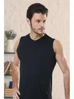 Erkek V Yaka Ribana Atlet Hmd 514 Siyah