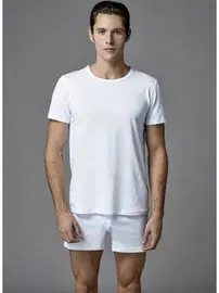 Eros Eros ERS032 Erkek O Yaka 2li Kısa Kol T-Shirt