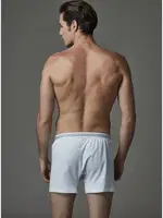 Eros ERS035 Erkek 2 li Boxer Beyaz detay görünüm