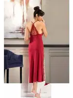 Fantazi 6 lı Gecelik Sabahlık Takım XSES 1019 detay görünüm