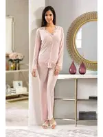 Fantazi 6 lı Gecelik Sabahlık Takım XSES 1019 görsel 6