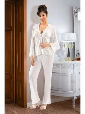 XSES Fantazi 6 lı Gecelik Sabahlık Takım XSES 3004 - Alternatif Görünüm