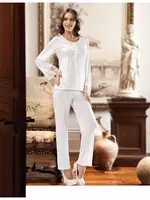 Fantazi Pijama Takım XSES 2350 Ekru