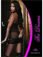 Fantezi Deri Elbise Tokalı Zindan For Dreams 8078 Görsel detay görünüm