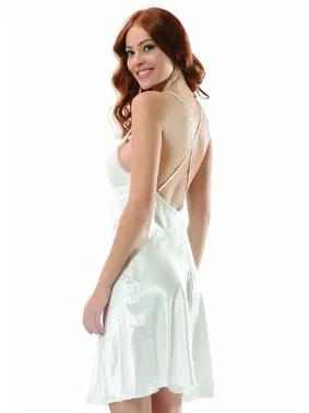 NBB Gecelik Sabahlık Saten Takım  NBB 3243 - Alternatif Görünüm