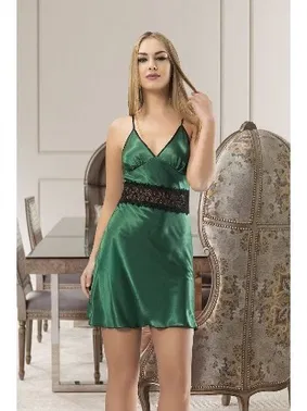 Sistina Gecelik Tek Parça Saten Sistina M-343 - Alternatif Görünüm