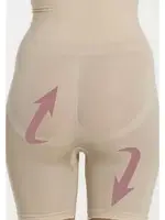 Göbek Sıkılaştırıcı Korse Paçalı Mideli Miss Fit 1205 Ten detay görünüm