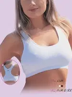 İmer 1116 Sırtı Çapraz Modal Büstiyer Beyaz detay görünüm